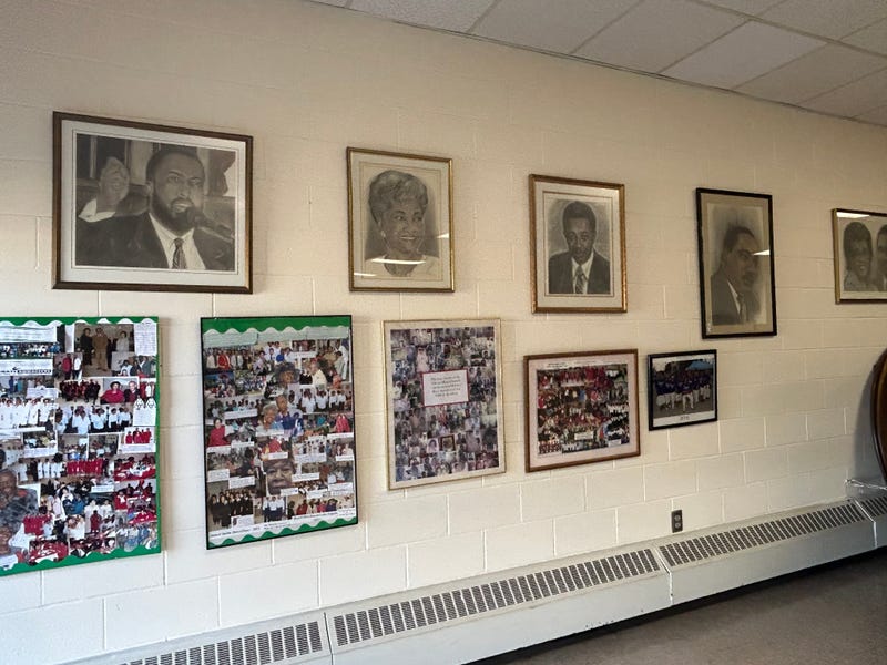 Portraits in the YMCA senior center