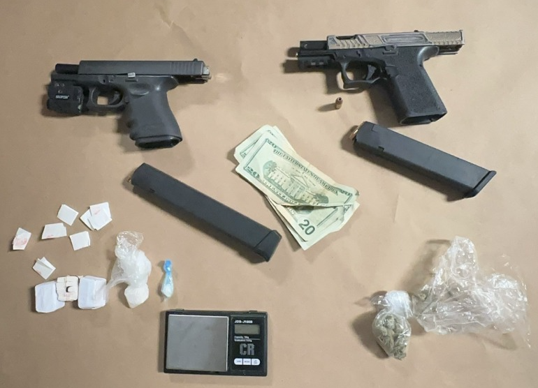 Drug arrest evidence