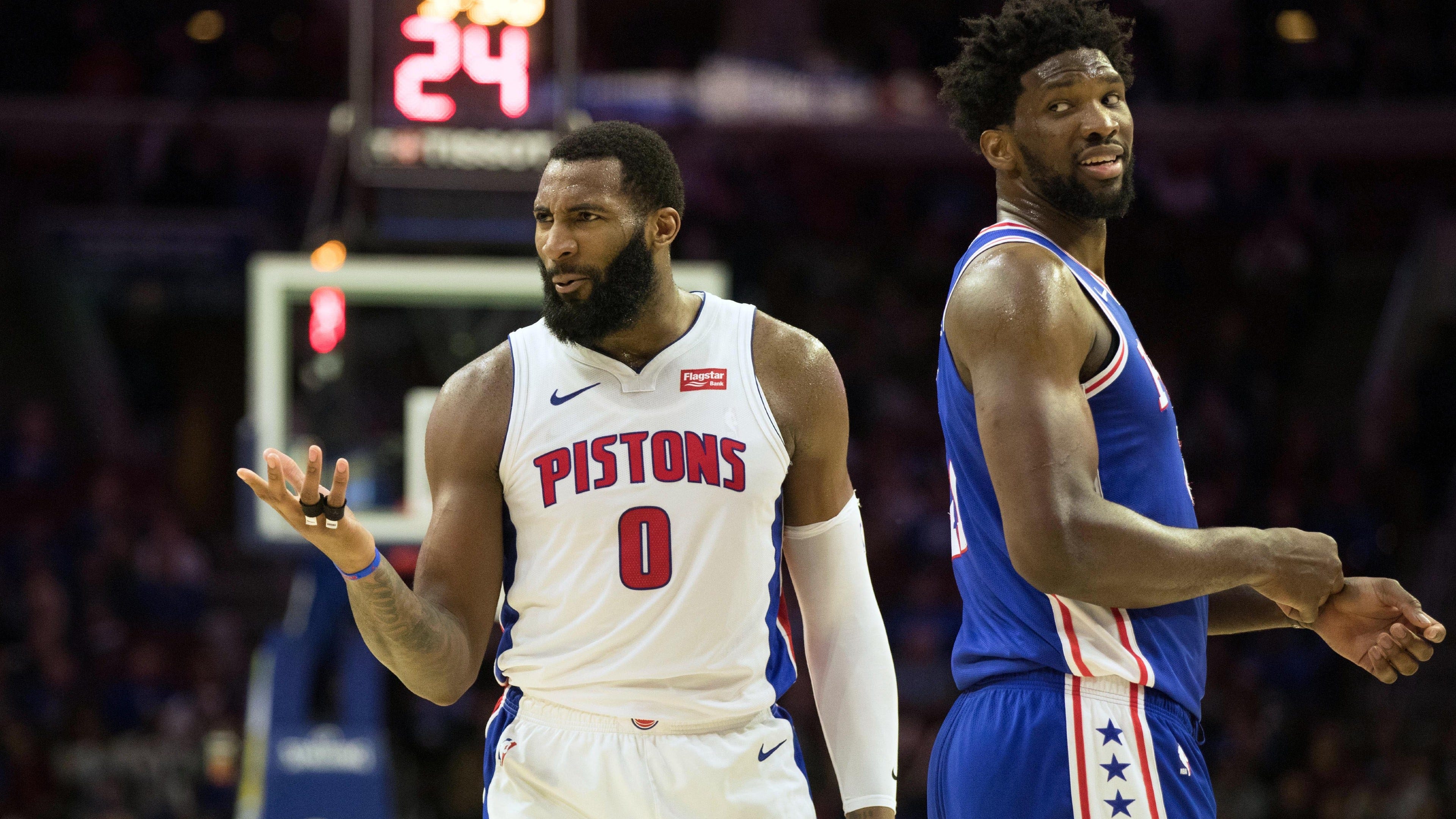 76ers sign free-agent C Andre Drummond