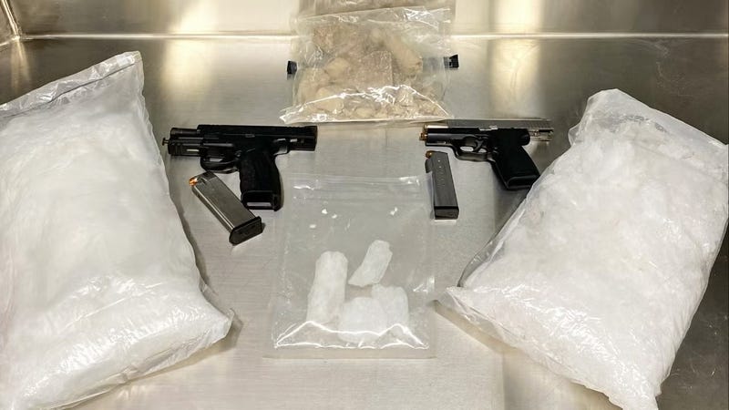 A Woodbury man who used to work in the St. Paul Police Department is facing charges after authorities reportedly found nine pounds of methamphetamine, as well as fentanyl and cocaine, inside his home.