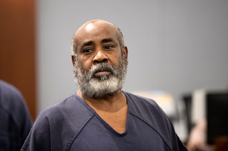 Duane "Keffe D" Davis appears in a Las Vegas courtroom