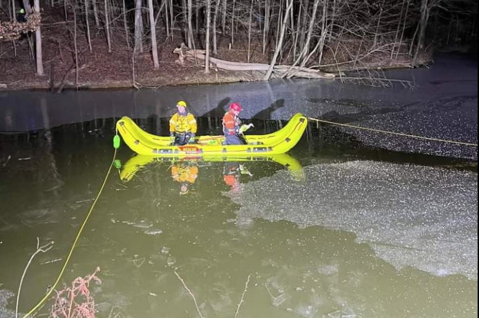 Duck rescue in Finleyville