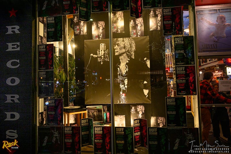 Duff McKagan - Easy Street Records "Lighthouse" album release show/signing - Seattle 12.8.23