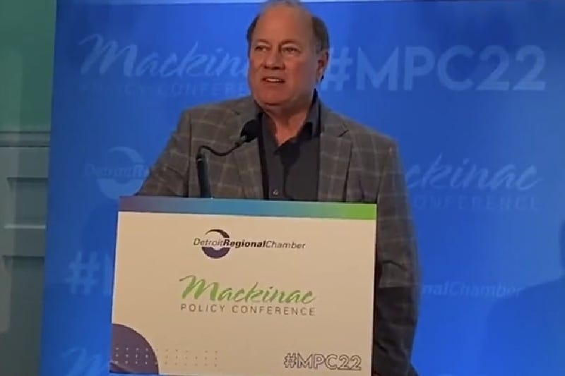 Detroit Mayor Mike Duggan at the Mackinac Policy Conferece