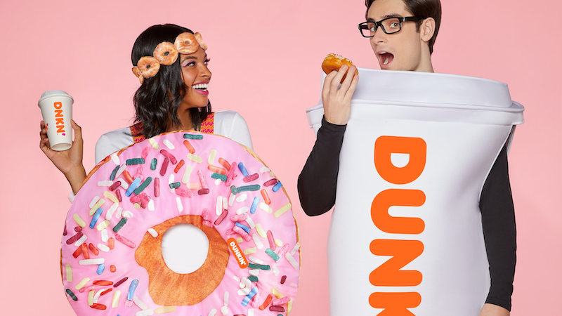 Dress Up Like a Frosted Doughnut or Coffee From Dunkin' With Their New Halloween Collection