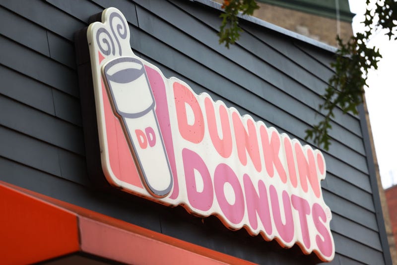 Dunkin' Donuts sign