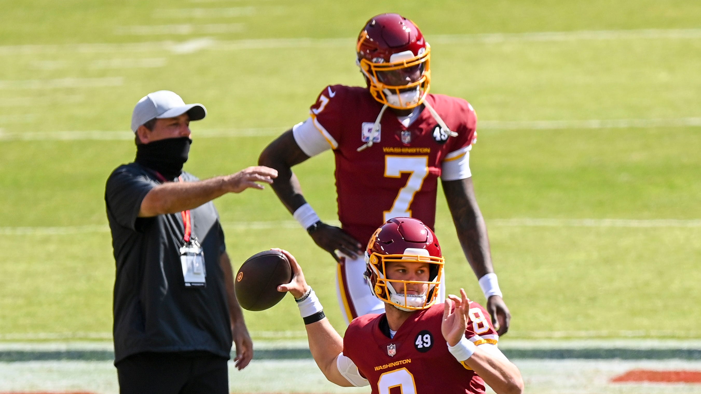 Rivera admits he 'made a mistake' not holding an open QB competition