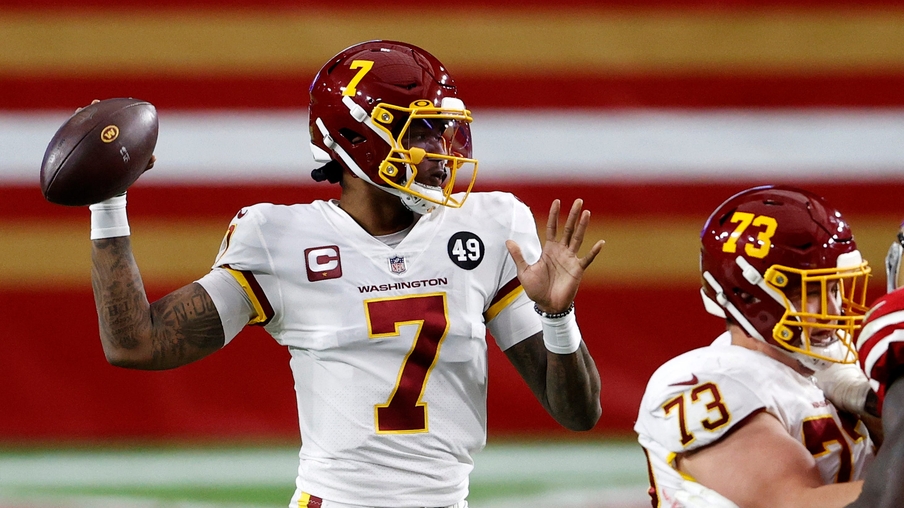 Dwayne Haskins to start in place of Alex Smith against Seahawks