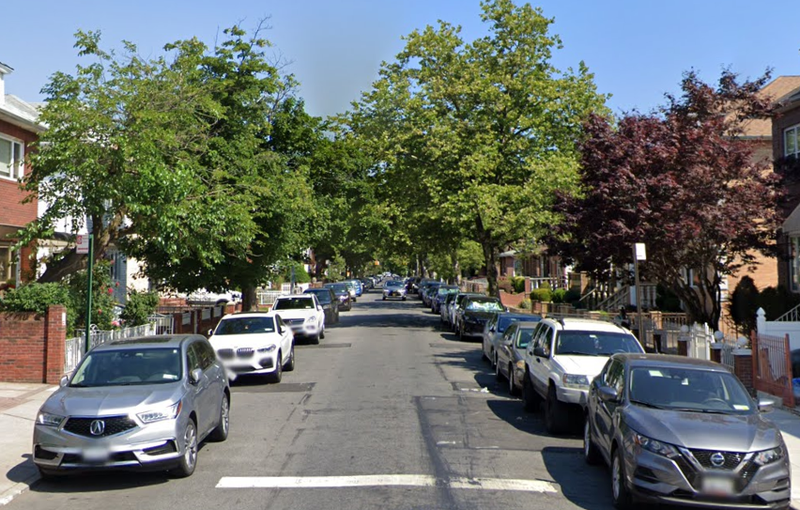 The home invaders smashed their way into the home on 80th Street and fled in a dark-colored minivan, according to the NYPD