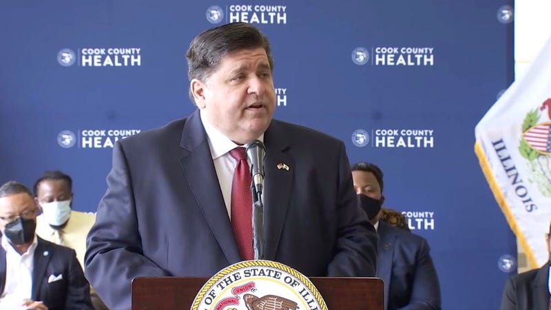 Governor JB Pritzker said Monday it appears the state of Illinois is on a decent trajectory towards moving to the so-called "Bridge Phase" - the phase between the current Phase 4 and full reopening in Phase 5, which would allow for higher capacity limits at museums, zoos, meetings, and more.
