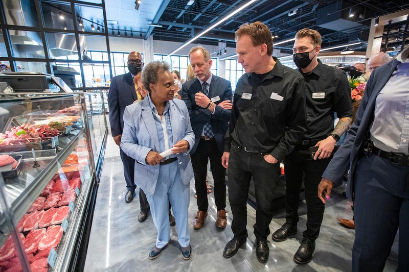 Mayor Lori Lightfoot is welcoming a new, socially conscious, upscale food market and eatery to the Lincoln Park area, and owners said it will be a good neighbor too.