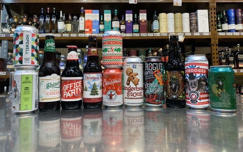 Christmas beers