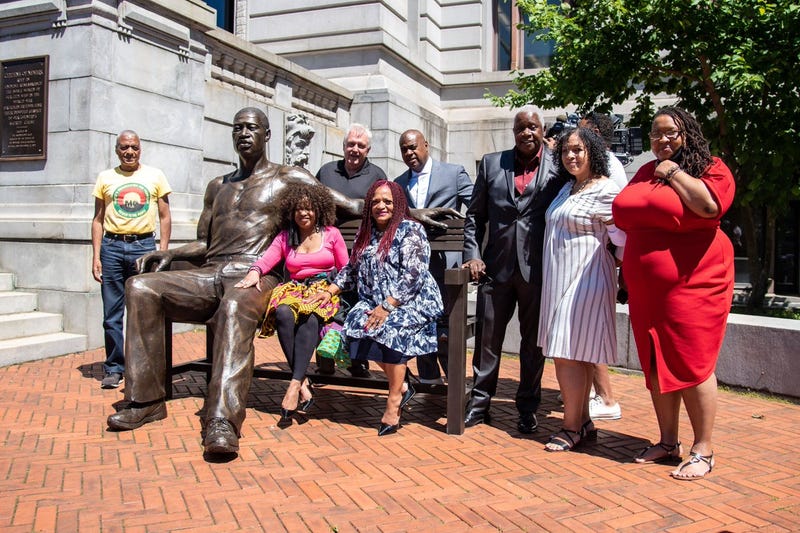 George Floyd statue