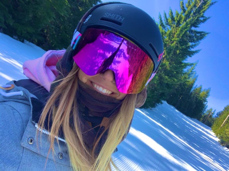 Taylor Balfour snowboarding at Mt. Hood Skibowl