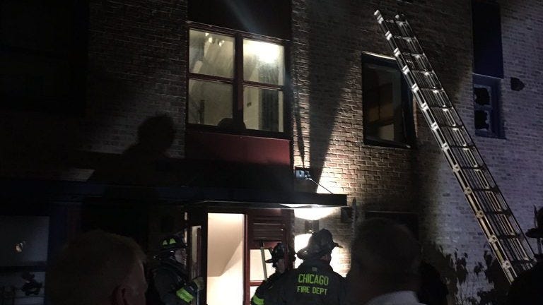 1 hurt in Wentworth Gardens fire