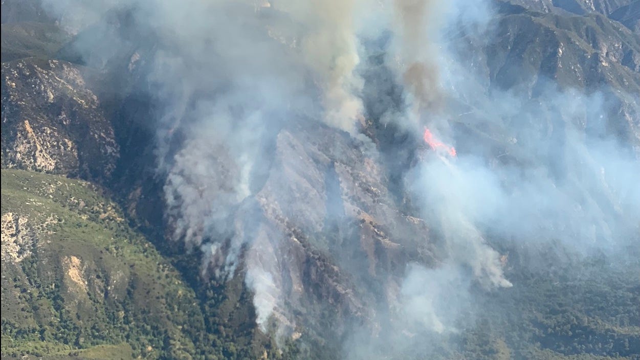 Willow Fire in Monterey County grows to 2,000 acres