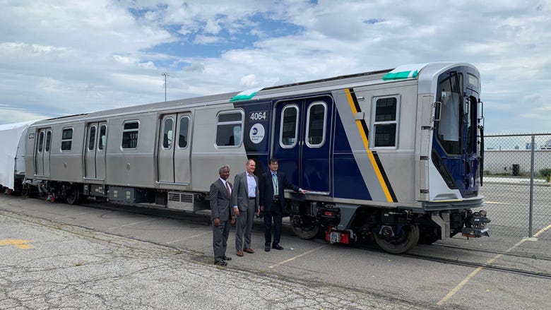 VIDEO: MTA unveils next generation of NYC subway cars