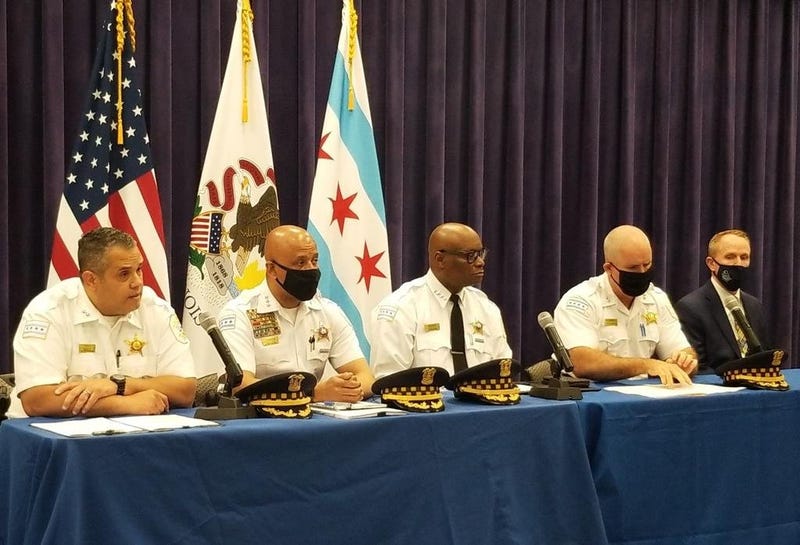 Chicago Police Superintendent David Brown and command staff address 4th of July deployments and overall operational summer strategies