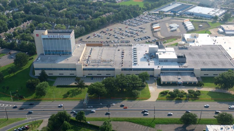 The Nabisco plant on Route 208.
