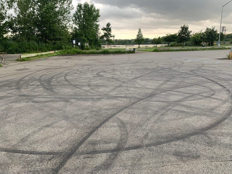 Flushing Meadow dirt bike crash