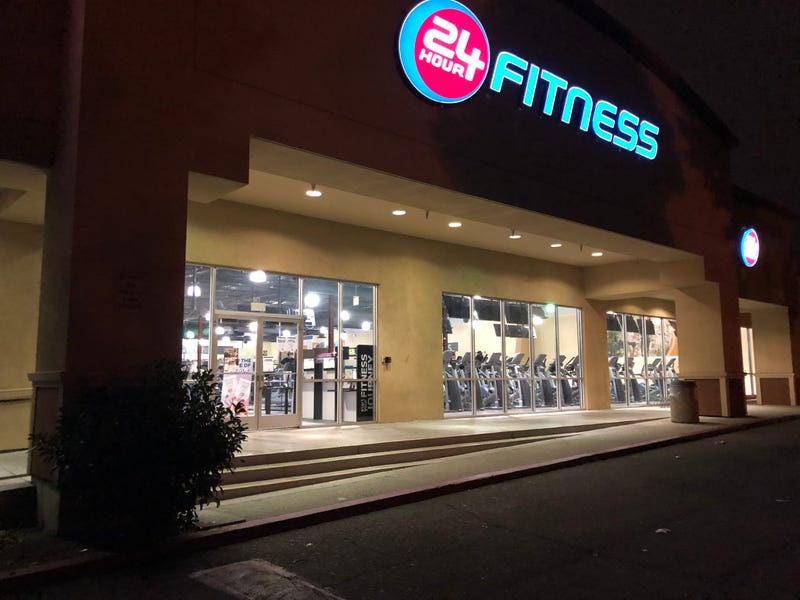 The mask mandate has not seem to keep fitness fanatics away from the 24 Hour Fitness in San Leandro on Floresta Blvd.
