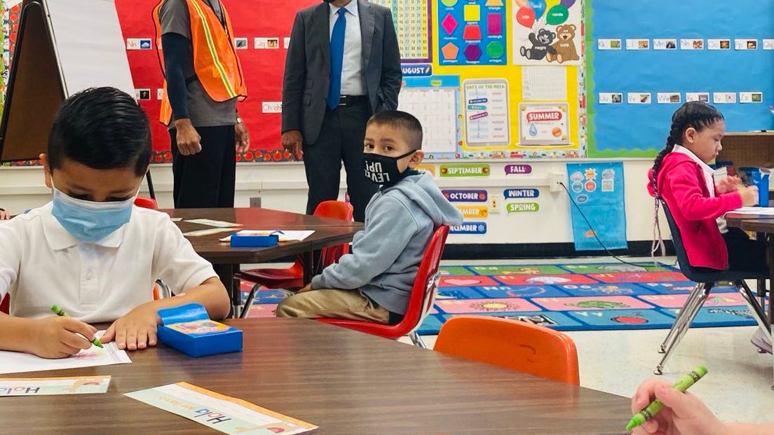 Students head back to school early, despite COVID-19 fears