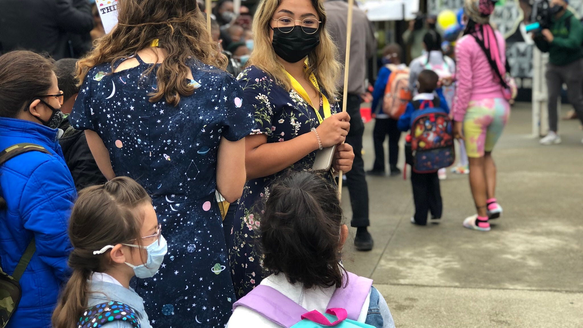 San Francisco Unified schools, with masks and staff mandates, hold first day of classes