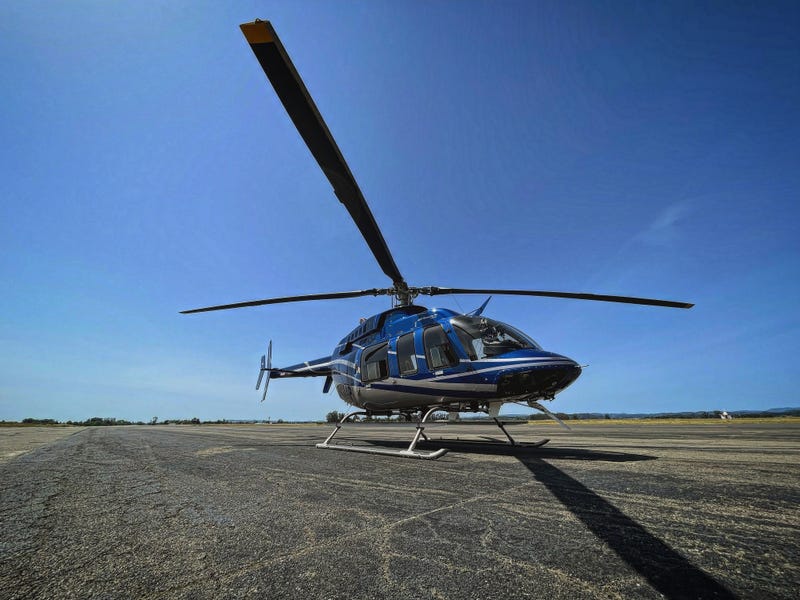 An example of the helicopter used by PG&E.