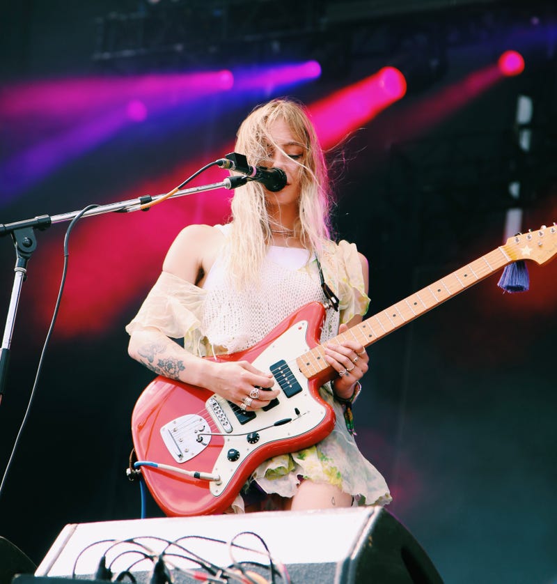 Wet Leg playing at Austin City Limits Music Festival 2022