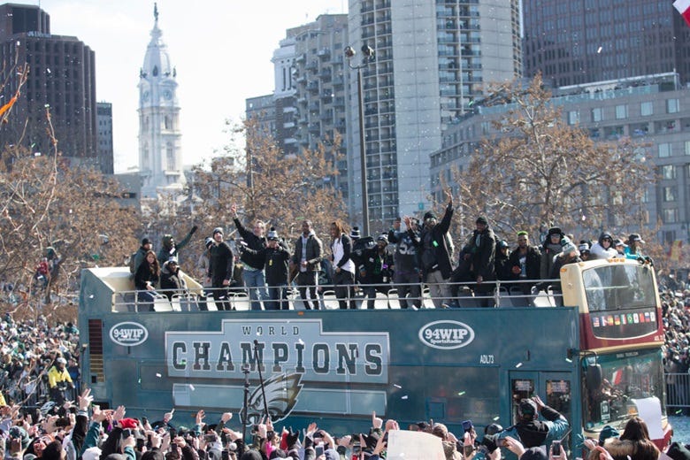 2018 Eagles Super Bowl parade