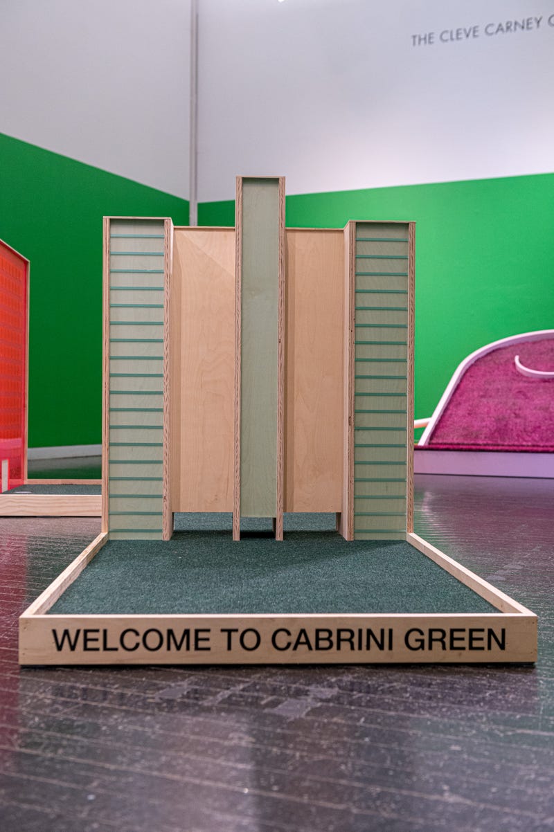 Hole #5, “Greens of Cabrini,” by Julie Cowan