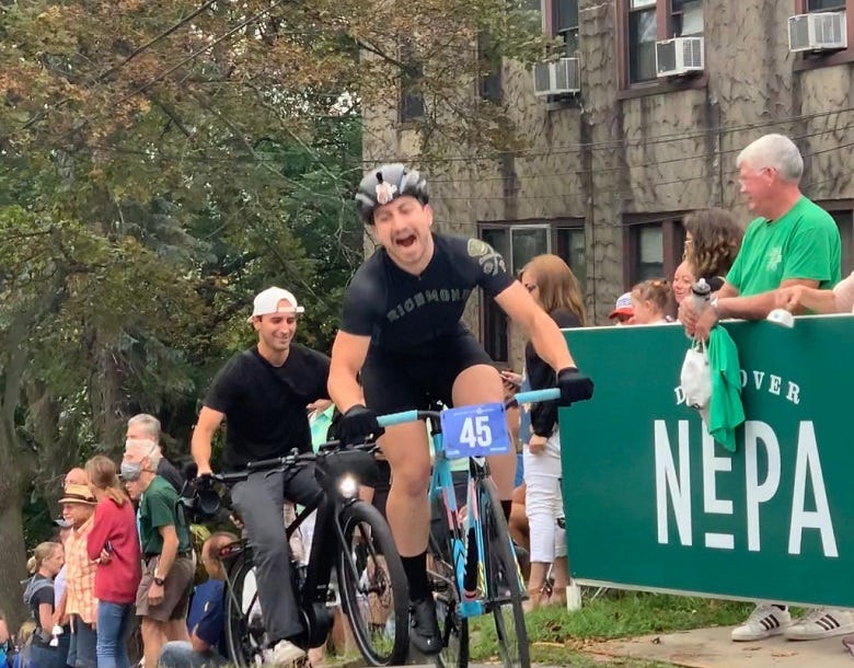 "no spandex" race