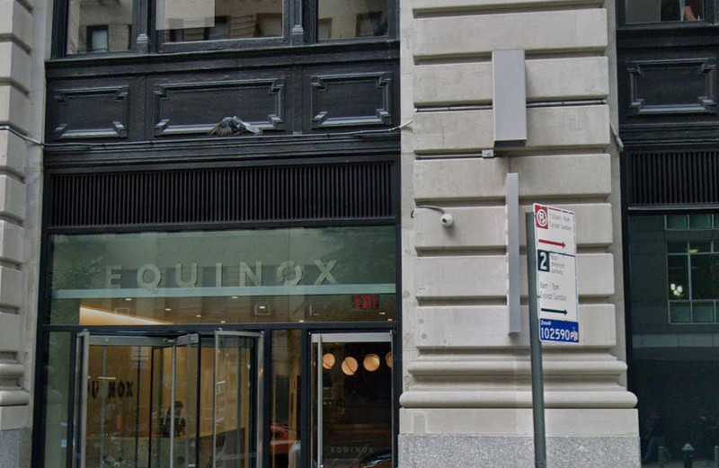 Equinox on Park Avenue South in Midtown Manhattan was one of three high-end NYC gyms to be hit by a group of thieves being sought by the NYPD.