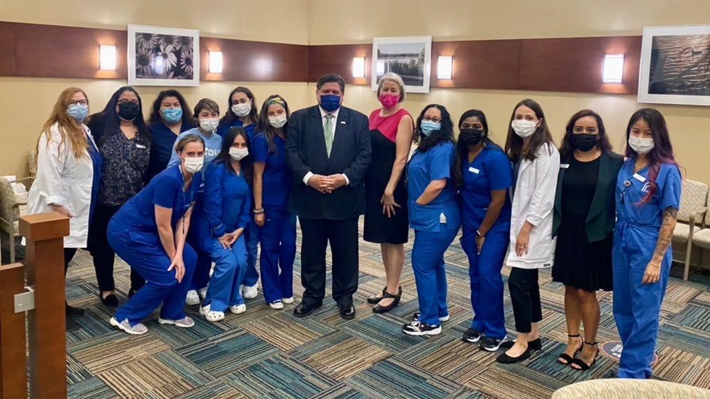 Pritzker, Illinois lawmakers call for equal access to abortion