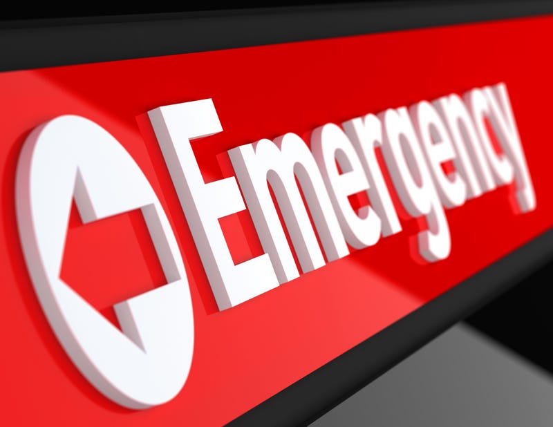emergency room sign