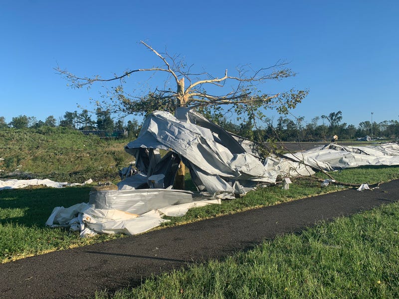 Damage from the remnants of Hurricane Ida which ravaged the Philadelphia area in early September.