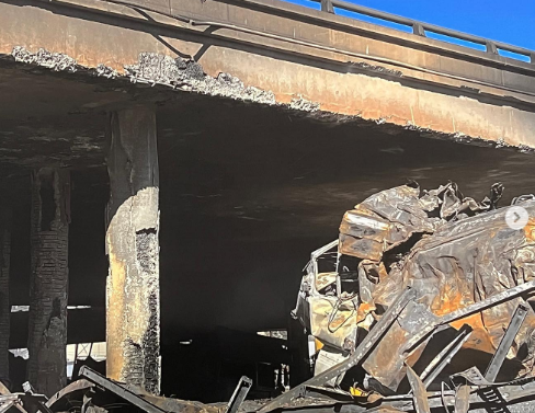 I-10 Freeway damage