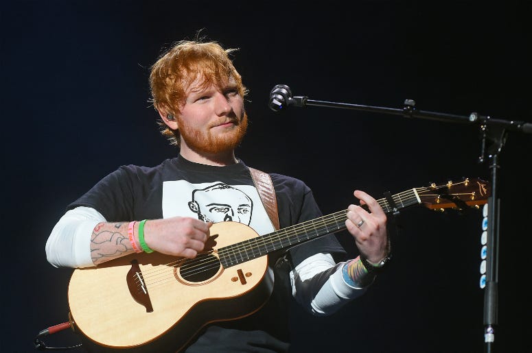 Ed Sheeran Shares Acoustic Version of "I Don't Care"