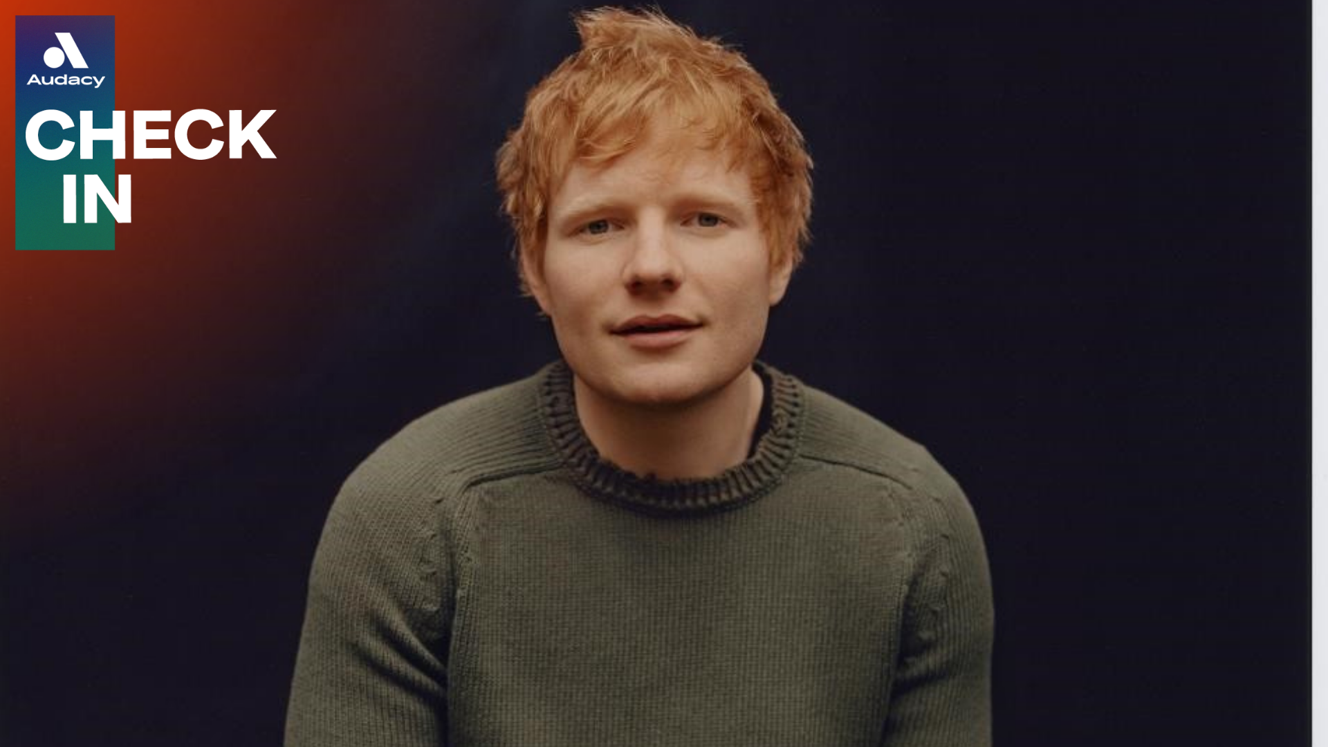 Watch our Audacy Check In with Ed Sheeran