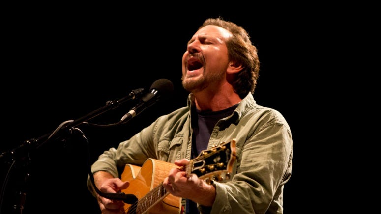 Eddie Vedder Reunites With Helpful Dutch Woman 27 Years Later