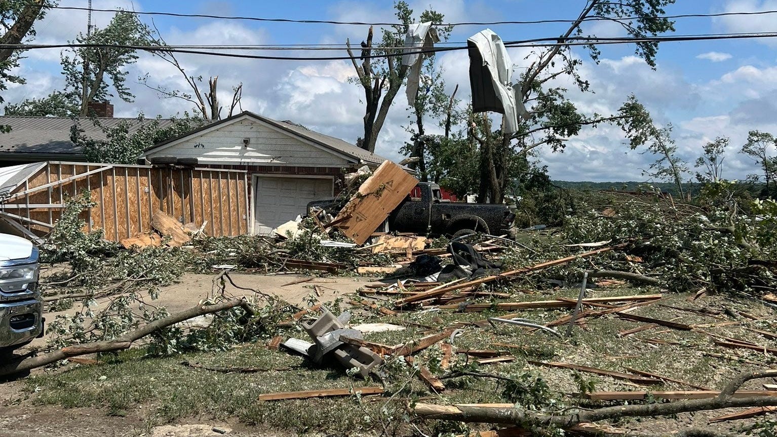 Tornado touch-downs in Western New York as Beryl remnants pass through region