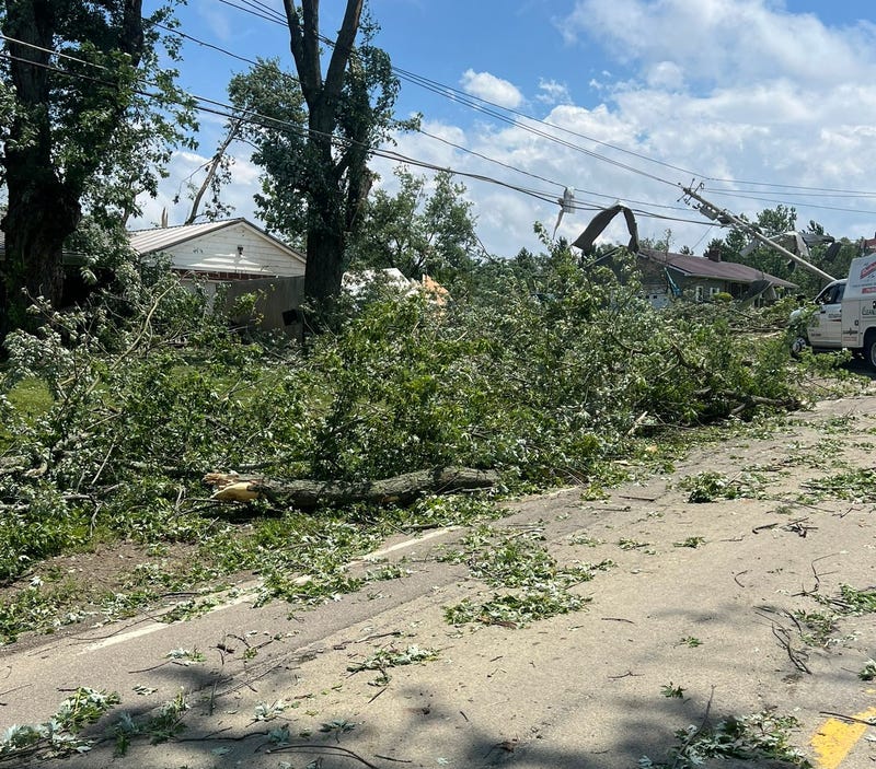 Eden tornado damage