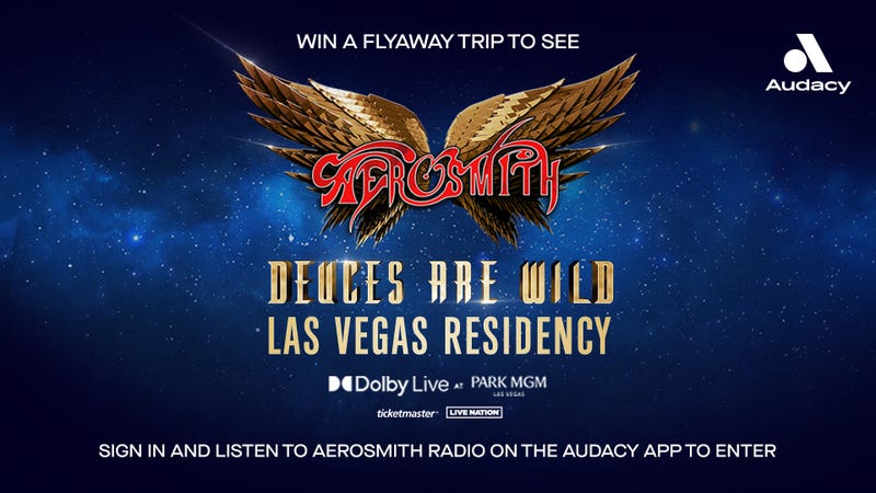 Listen to Audacy's 'Aerosmith Radio' for a chance to see the band in Las Vegas
