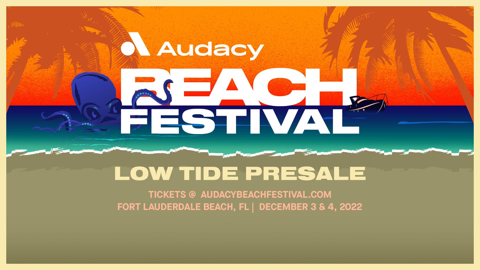 Audacy Beach Festival Low Tide Presale Tickets