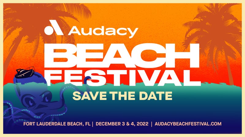 Audacy Beach Festival 2022 | Save The Date
