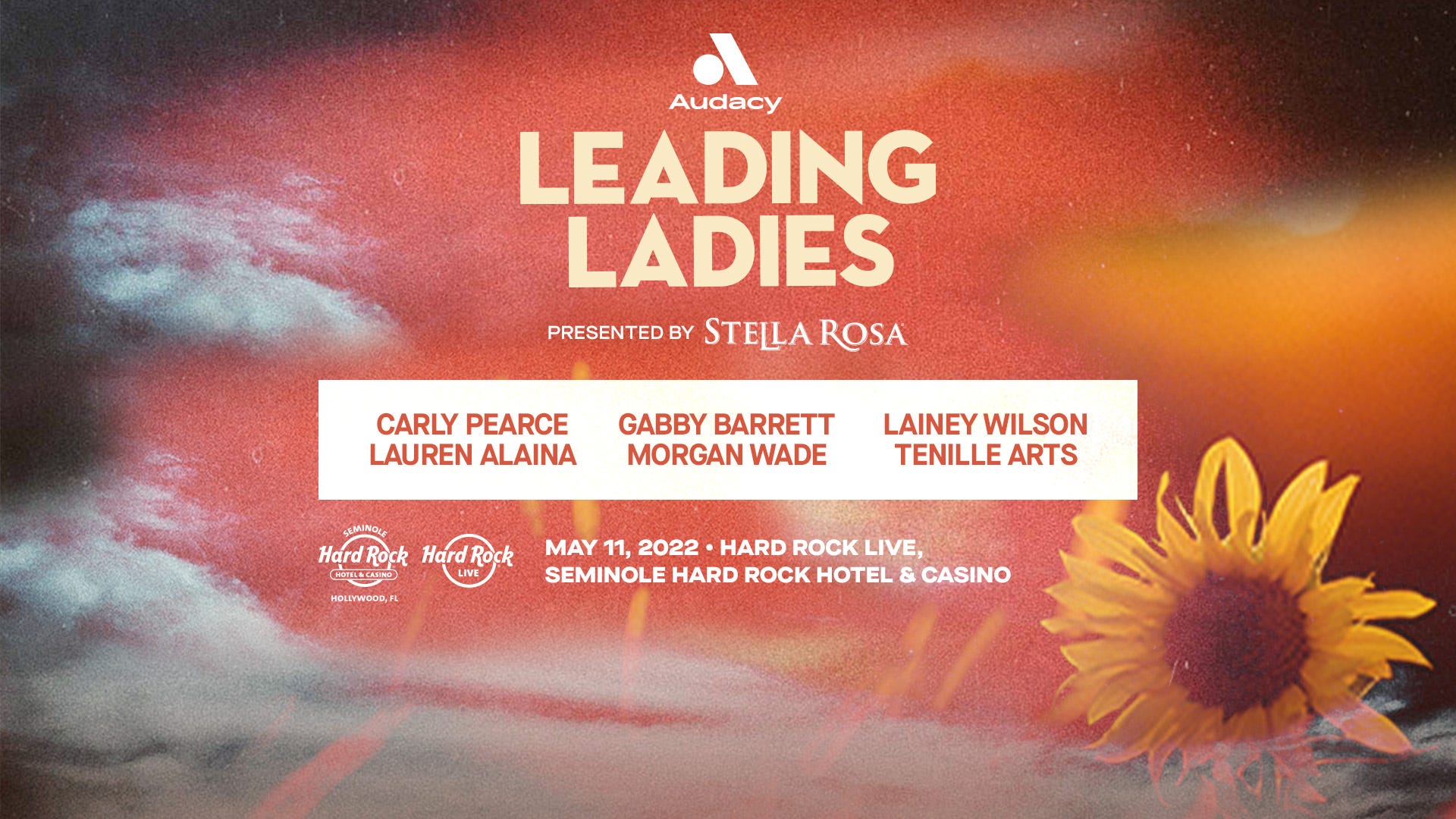 Audacy presents 'Leading Ladies' with Carly Pearce, Lainey Wilson, Gabby Barrett and more