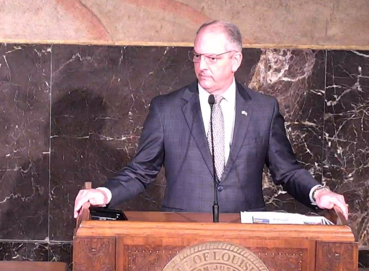 Governor Edwards: Phase 3 Stays