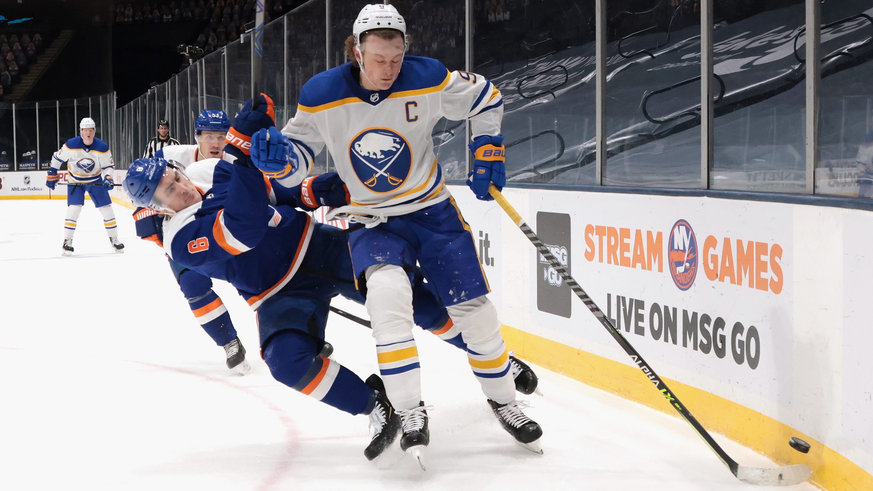 Kevyn Adams was never going to be pressured into trading Jack Eichel