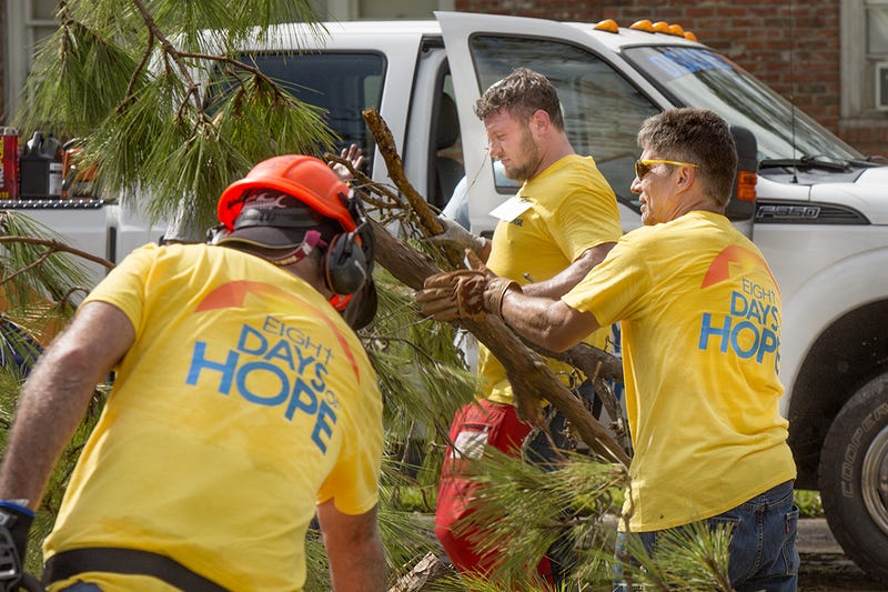 Eight Days of Hope has responded to 95 disasters in 19 years, bringing hope to broken communities. 