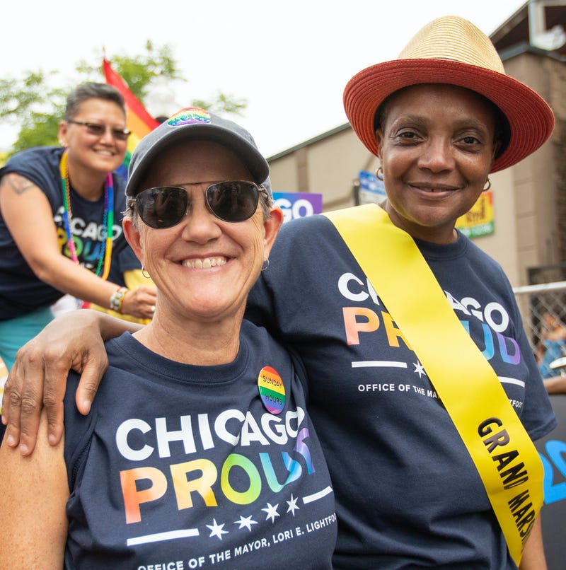 Chicago Mayor Lori Lightfoot shares photo on National Coming Out Day